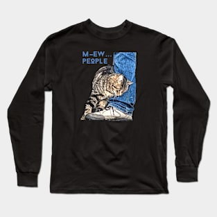 Mew People Cat Lover Long Sleeve T-Shirt